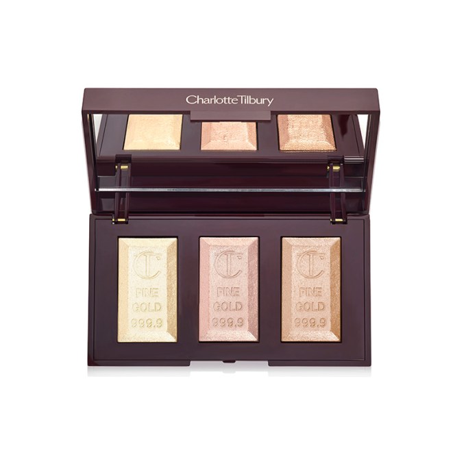 CHARLOTTE TILBURY Bar Of Gold Highlighting Palette, $58, Sephora