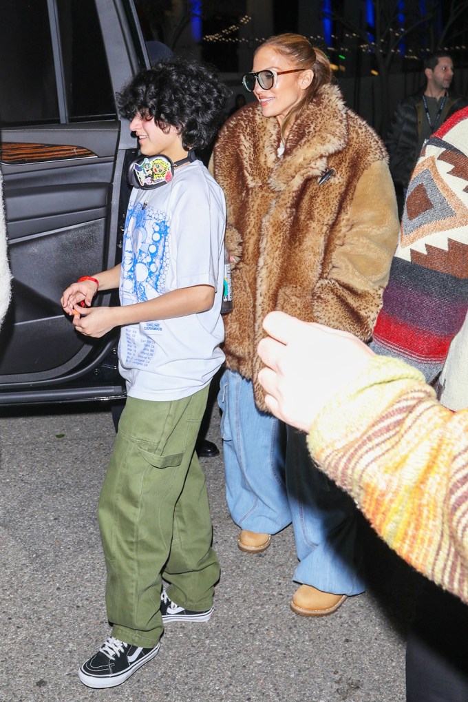 JLo & Emme Attend SZA’s Concert